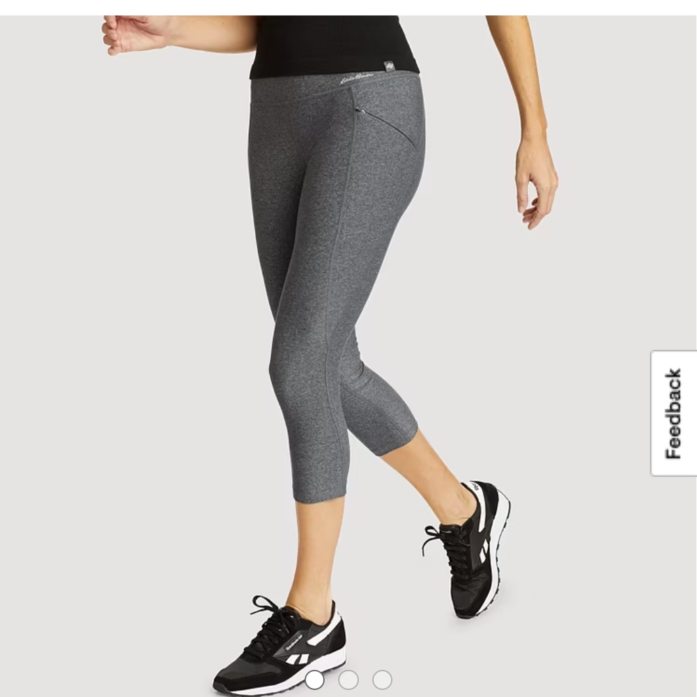 Eddie Bauer High Rise Trail Tights Women's Capri Leggings